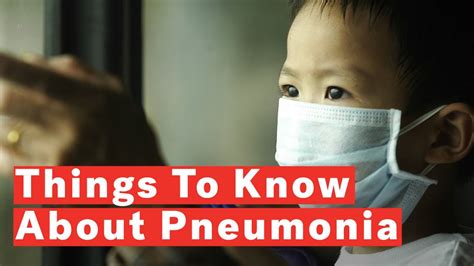 What you need to know about pneumonia